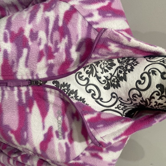 Girls Columbia Fleece Jacket - Picture 2 of 3